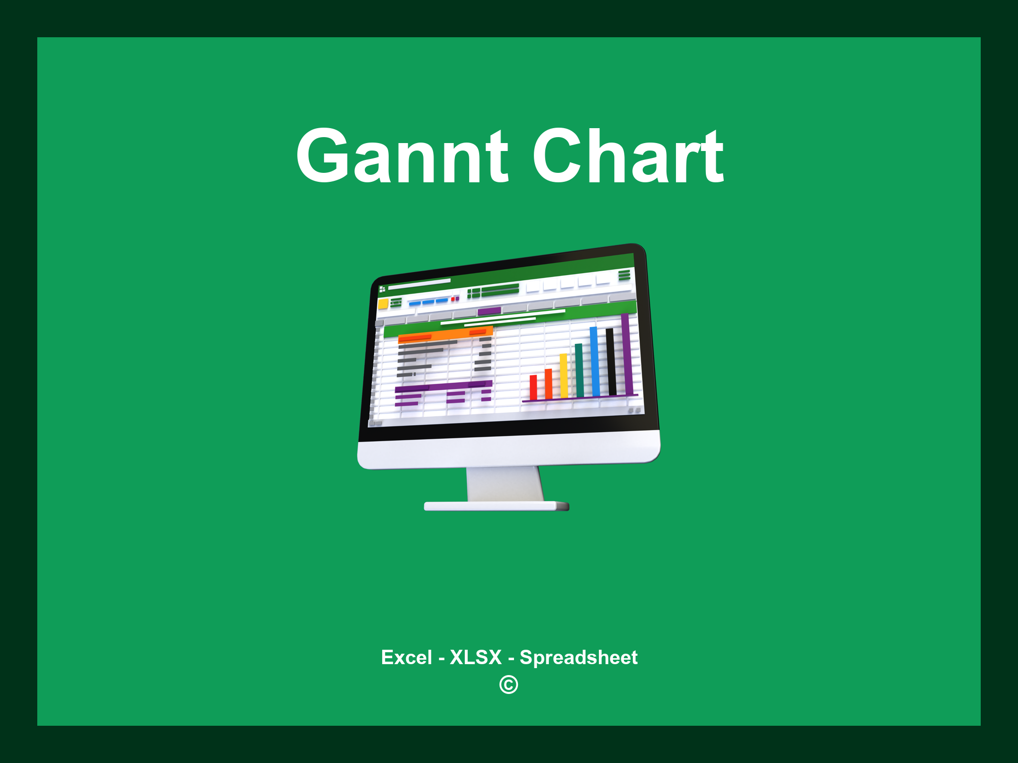 Excel Gannt Chart Template